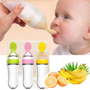 Baby Löffel Flasche Feeder Dropper Silikon Löffel für Fütterung Medizin Kinder Kleinkind Besteck Utensilien Kinder Zubehör Ne