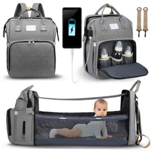 2022Baby Windel Ändern Taschen Ändern Station Portable Baby Bett Travel Bassinet Falten Krippe Schatten Tuch Ändern Pad Wasserd