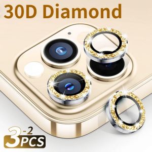 Volle Abdeckung Kamera Objektiv Protector Auf Für iPhone 12 13 Pro Max Mini Metall Ring Gehärtetem Glas Für iPhone 11 pro Max S