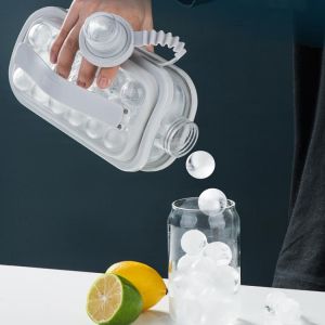 2022 Ice Ball Maker Wasserkocher Küche Gadgets Kreative Ice Cube Mold 2 In 1 Multi funktion Container Topf Bar zubehör