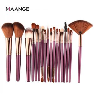 MAANGE 6/15/18/20Pcs Make Up Pinsel Werkzeug Set Kosmetische Pulver Lidschatten Foundation Blush Blending schönheit Make Up Pinse